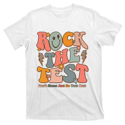 Rock The Test Testing Day DonT Stress Do Your Best T-Shirt