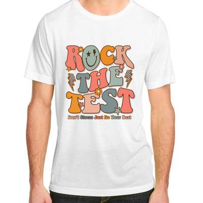 Rock The Test Testing Day DonT Stress Do Your Best Adult ChromaSoft Performance T-Shirt