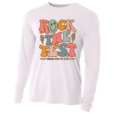 Rock The Test Testing Day DonT Stress Do Your Best Cooling Performance Long Sleeve Crew