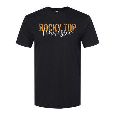 Rocky Top Tennessee Leopard Softstyle CVC T-Shirt