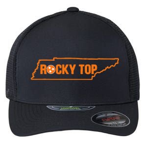 Rocky Top Tennessee State Map Tn Pride Flexfit Unipanel Trucker Cap