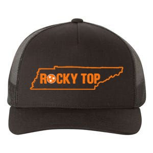 Rocky Top Tennessee State Map Tn Pride Yupoong Adult 5-Panel Trucker Hat