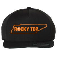 Rocky Top Tennessee State Map Tn Pride Wool Snapback Cap