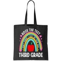 Rock The Test Day 3rd Grade Teacher Third Grade Testing Day Bag