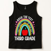 Rock The Test Day 3rd Grade Teacher Third Grade Testing Day Tank Top