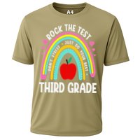 Rock The Test Day 3rd Grade Teacher Third Grade Testing Day Performance Shirt