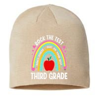 Rock The Test Day 3rd Grade Teacher Third Grade Testing Day Sustainable Beanie