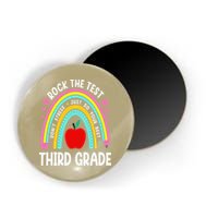 Rock The Test Day 3rd Grade Teacher Third Grade Testing Day Magnet