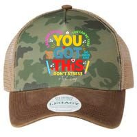 Rock The Test Don't Stress You Got This Teacher Testing Day  Legacy Tie Dye Trucker Hat