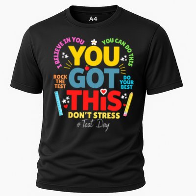 Rock The Test Don't Stress You Got This Teacher Testing Day  Performance Shirt