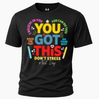 Rock The Test Don't Stress You Got This Teacher Testing Day  Performance Shirt