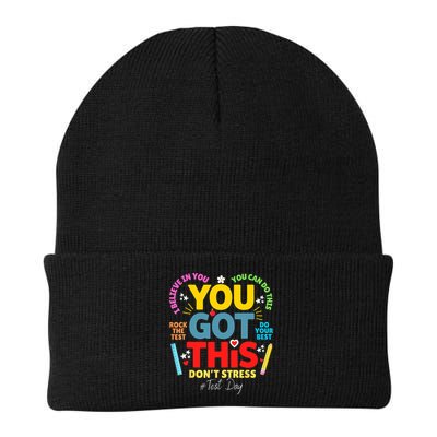 Rock The Test Don't Stress You Got This Teacher Testing Day  Beanie