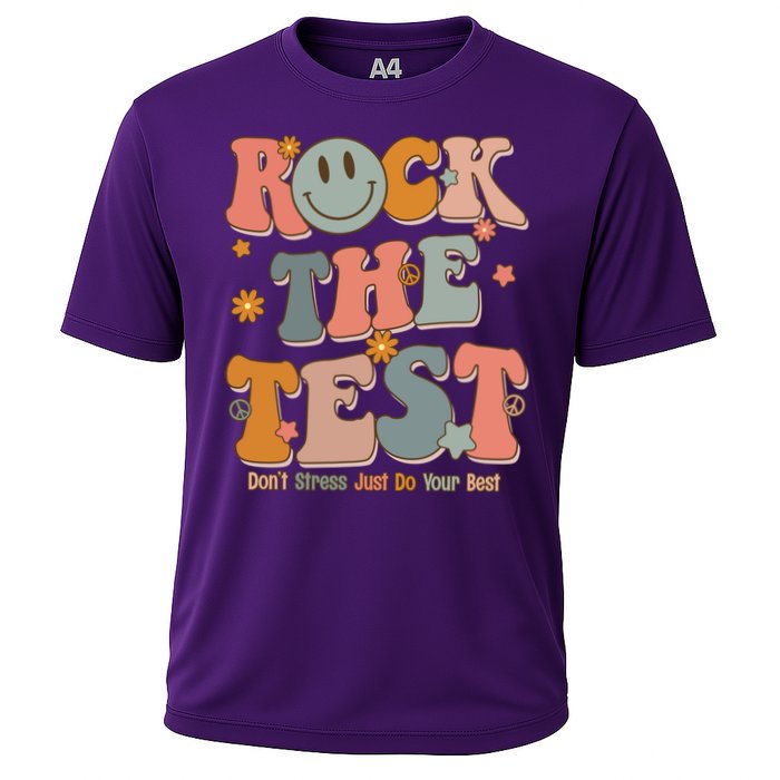 Rock The Test Dont Stress Just Do Your Best Performance Shirt