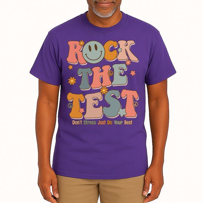 Rock The Test Dont Stress Just Do Your Best Tall T-Shirt