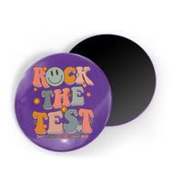 Rock The Test Dont Stress Just Do Your Best Magnet