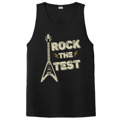 Rock The Test Guitar Teacher Test Day Testing Day Teacher PosiCharge Competitor Tank