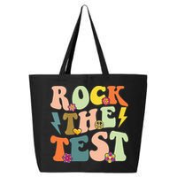 Rock The Test Groovy Design Funny Testing Day Teacher 25L Jumbo Tote