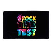 Rock The Test Testing Day Motivational Teacher Microfiber Hand Towel