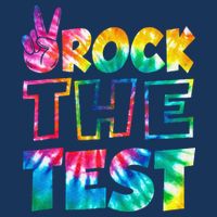 Rock The Test Testing Day Motivational Teacher Cool Comfort Performance Bucket Hat
