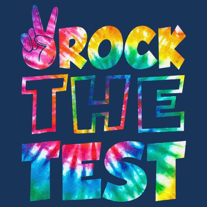Rock The Test Testing Day Motivational Teacher Cool Comfort Performance Bucket Hat