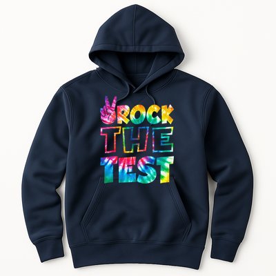 Rock The Test Testing Day Motivational Teacher Hoodie