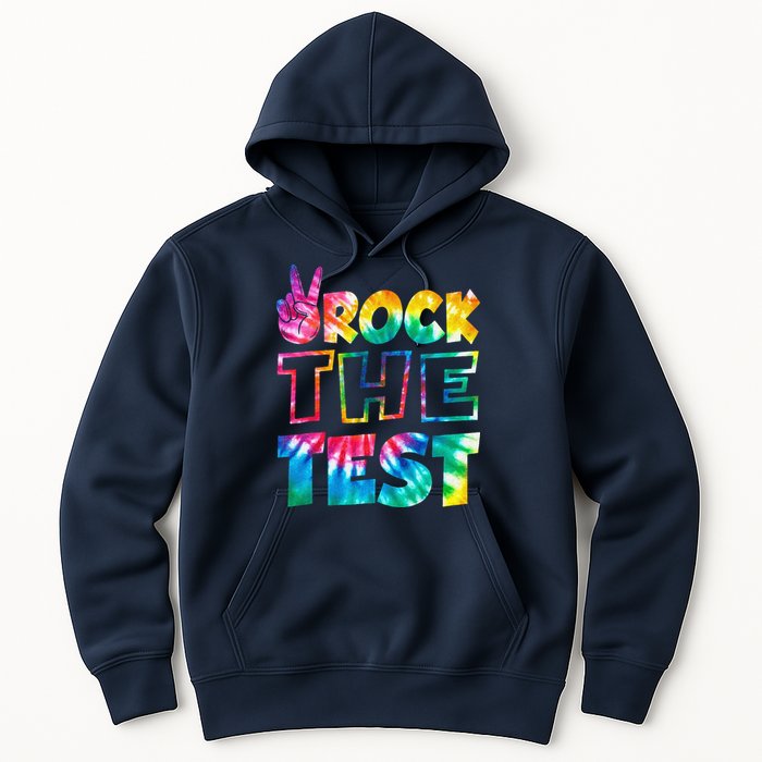 Rock The Test Testing Day Motivational Teacher Hoodie
