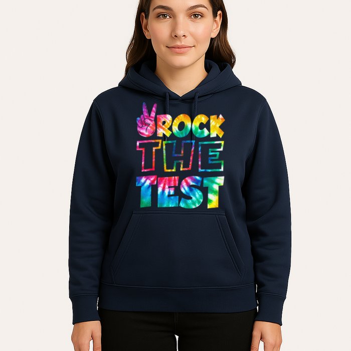 Rock The Test Testing Day Motivational Teacher Hoodie