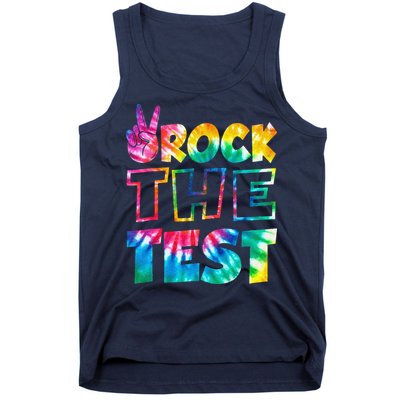 Rock The Test Testing Day Motivational Teacher Tank Top