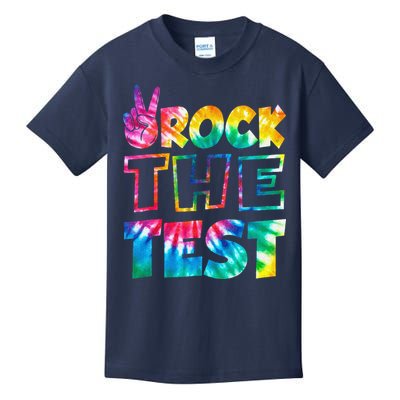 Rock The Test Testing Day Motivational Teacher Kids T-Shirt