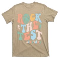 Rock The Test Testing Day Retro Motivational Teacher Student T-Shirt