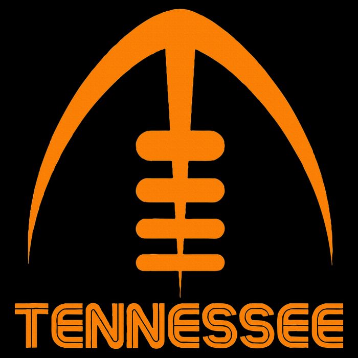 Retro Tennessee TN Orange Vintage Design Tennessee  Bucket Hat