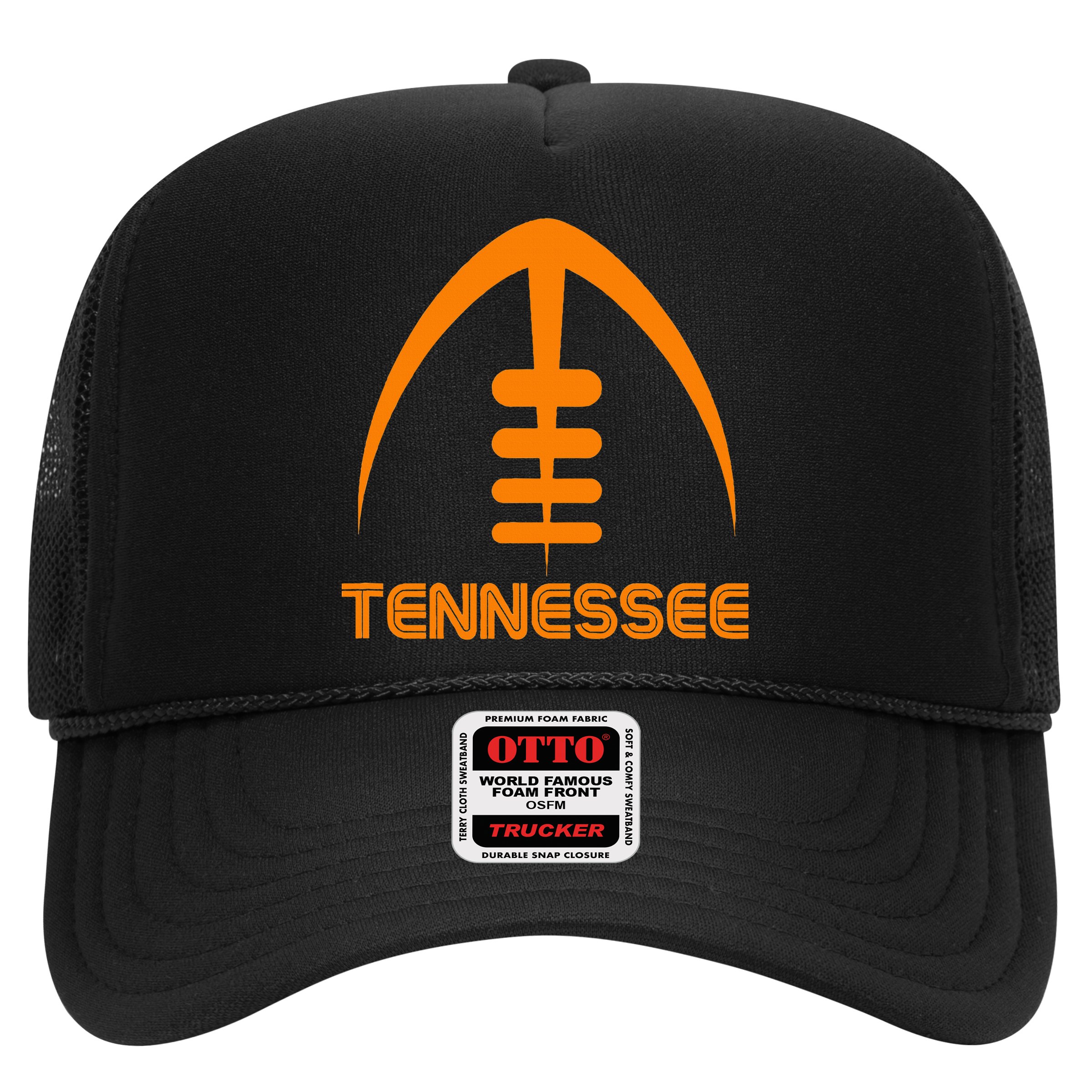 Retro Tennessee TN Orange Vintage Design Tennessee  Hat