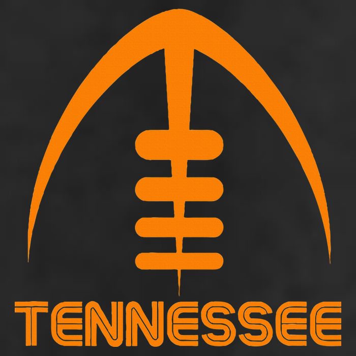 Retro Tennessee TN Orange Vintage Design Tennessee  Hat