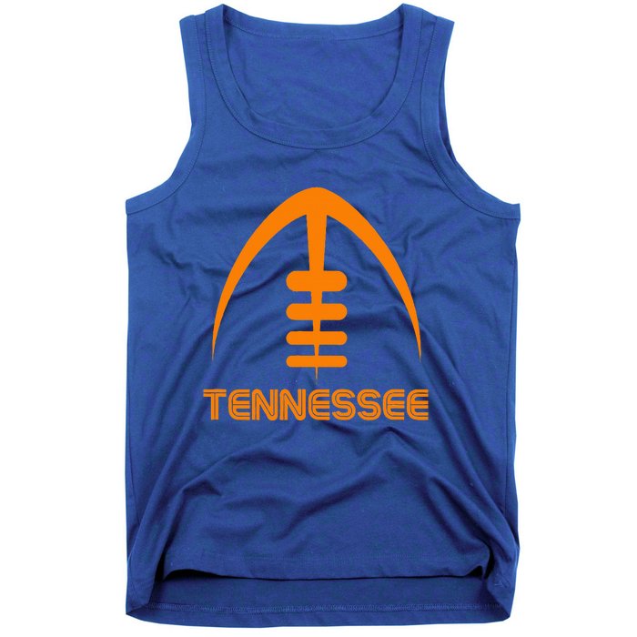 Retro Tennessee TN Orange Vintage Design Tennessee  Tank Top