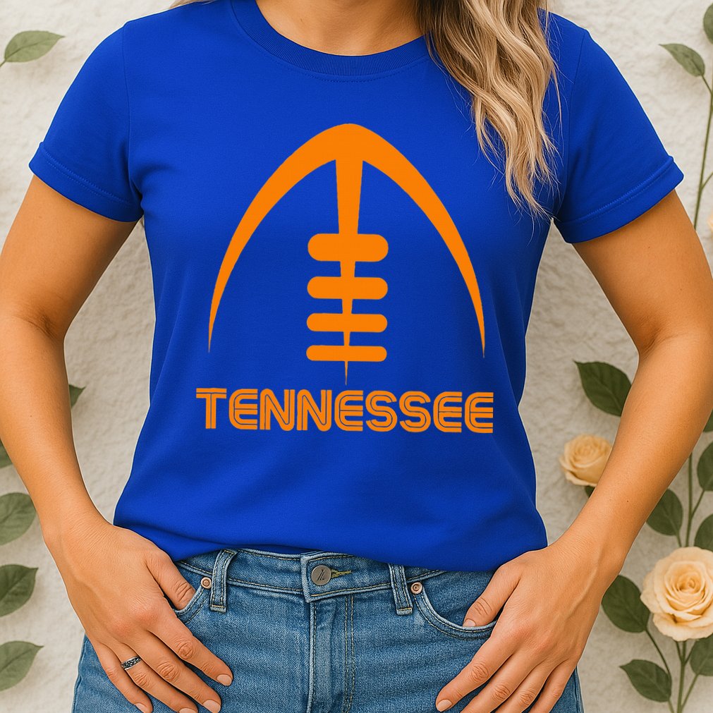 Retro Tennessee TN Orange Vintage Design Tennessee  Womens T-Shirt