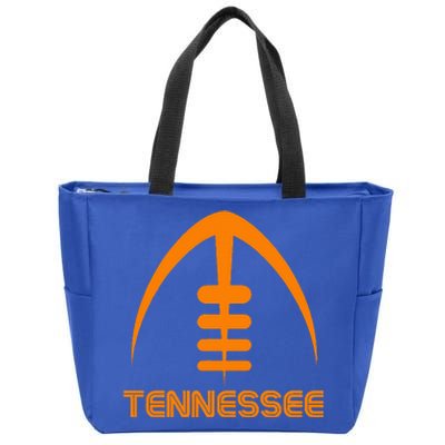 Retro Tennessee TN Orange Vintage Design Tennessee  Zip Tote Bag