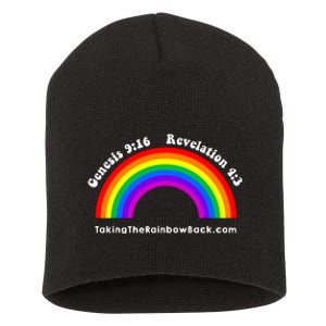 Revelation Taking The Rainbow Back Short Acrylic Beanie