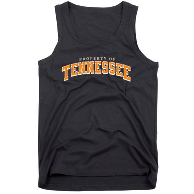 Retro Tennessee Tn Orange Vintage Design Classic Tennessee Tank Top