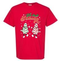 Retro Tis The Season Christmas Tree Cakes Debbie Funny Garment-Dyed Heavyweight T-Shirt