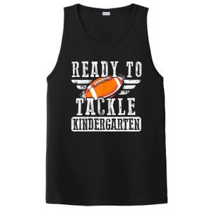 Ready To Tackle Kindergarten Football Ball Back To School PosiCharge Competitor Tank