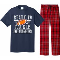 Ready To Tackle Kindergarten Football Ball Back To School Pajama Set