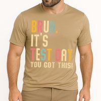 Rock The Test Dont Stress Motivational Student Teacher Cooling Performance Crew T-Shirt