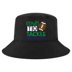 Ready To Tackle Football Theme Preschool Gift Cool Comfort Performance Bucket Hat