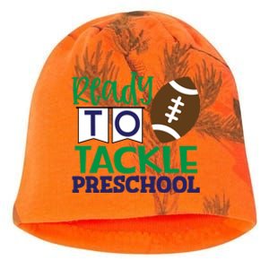 Ready To Tackle Football Theme Preschool Gift Kati - Camo Knit Beanie