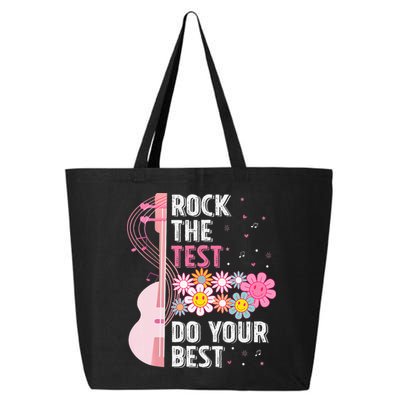 Rock The Test Do Your Best Testing Day Teachers Students 25L Jumbo Tote