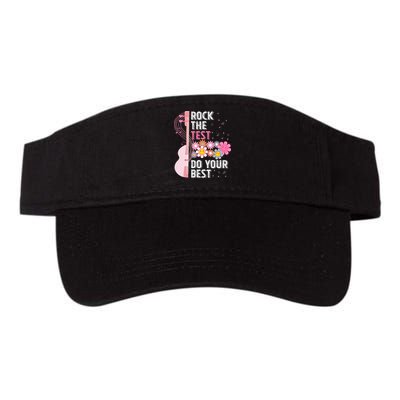 Rock The Test Do Your Best Testing Day Teachers Students Visor