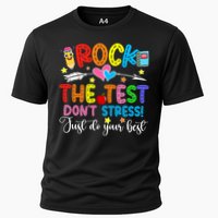 Rock The Test Don't Stress Do Your Best Testing Day Teacher  Performance Shirt