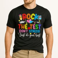 Rock The Test Don't Stress Do Your Best Testing Day Teacher  Performance Shirt
