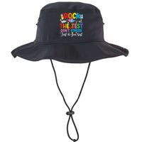 Rock The Test Don't Stress Do Your Best Testing Day Teacher  Bucket Hat