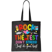Rock The Test Don't Stress Do Your Best Testing Day Teacher  Bag